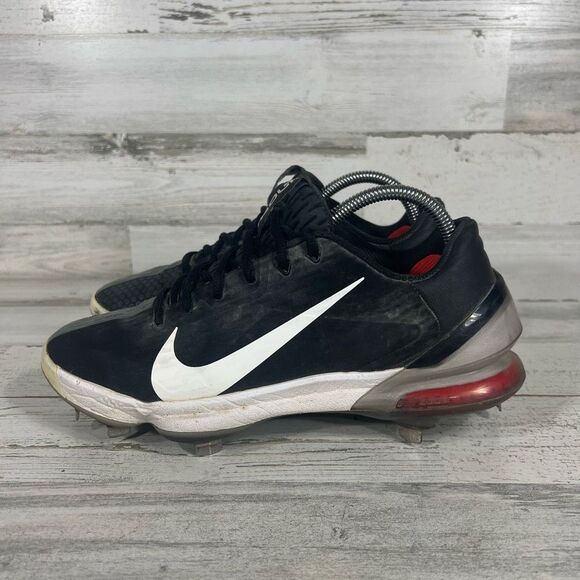 Nike Men's Force Zoom Mike Trout Baseball Metal Cleats‎ Black CQ7224-009 Size 8 - Picture 2 of 8